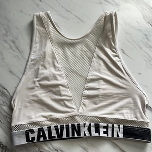 Mesh Calvin Klein Sports bra